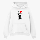 Толстовка худи оверсайз