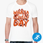 Мужская спортивная футболка