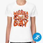 Женская спортивная футболка