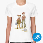 Женская спортивная футболка