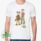 Мужская футболка органик