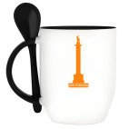 Кружка с ложкой