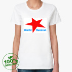 Женская футболка органик