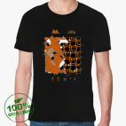 Мужская футболка органик