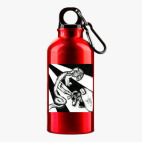 Металлическая бутылка 400 мл UV-DTF