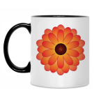 Кружка двухцветная