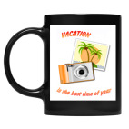 Кружка цветная UV-DTF