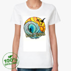 Женская футболка органик