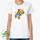 Женская футболка органик