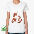 Женская футболка органик