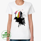 Женская футболка органик