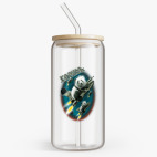 Банка с бамбуковой крышкой