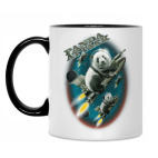 Кружка двухцветная