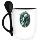 Кружка с ложкой