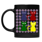 Кружка цветная UV-DTF