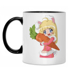 Кружка двухцветная