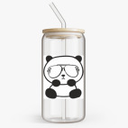 Банка с бамбуковой крышкой