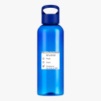 Прозрачная спортивная бутылка