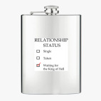 Фляжка стальная