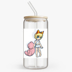 Банка с бамбуковой крышкой