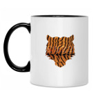 Кружка двухцветная