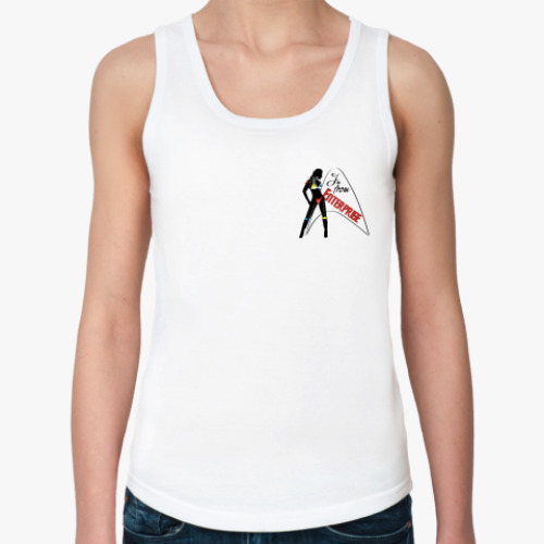 Женская майка с принтом  майка