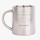 Кружка металлическая