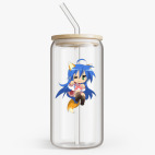 Банка с бамбуковой крышкой