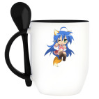 Кружка с ложкой