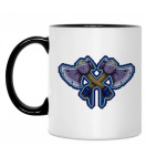 Кружка двухцветная