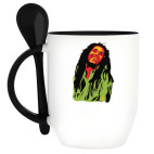 Кружка с ложкой