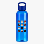 Прозрачная спортивная бутылка