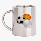 Кружка металлическая