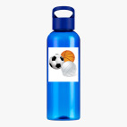 Прозрачная спортивная бутылка