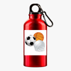 Металлическая бутылка 400 мл UV-DTF