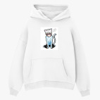 Толстовка худи оверсайз