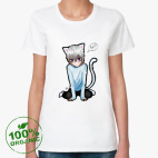 Женская футболка органик