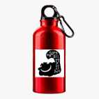 Металлическая бутылка 400 мл UV-DTF