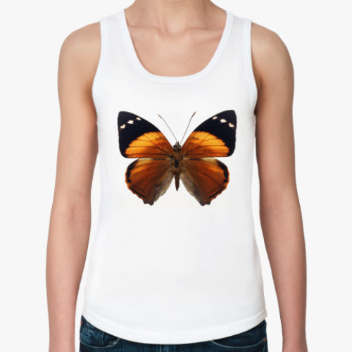 Женская майка с принтом  БАБОЧКА