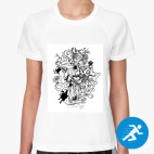 Женская спортивная футболка