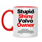 Двухцветная кружка Volvo owner