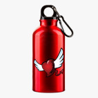 Металлическая бутылка 400 мл UV-DTF