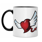 Кружка двухцветная