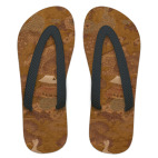 Шлёпанцы Ткань с узором