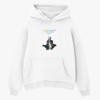 Толстовка худи оверсайз