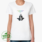 Женская футболка органик