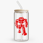 Банка с бамбуковой крышкой