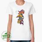 Женская футболка органик