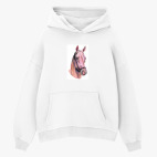 Толстовка худи оверсайз