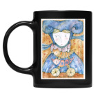 Кружка цветная UV-DTF